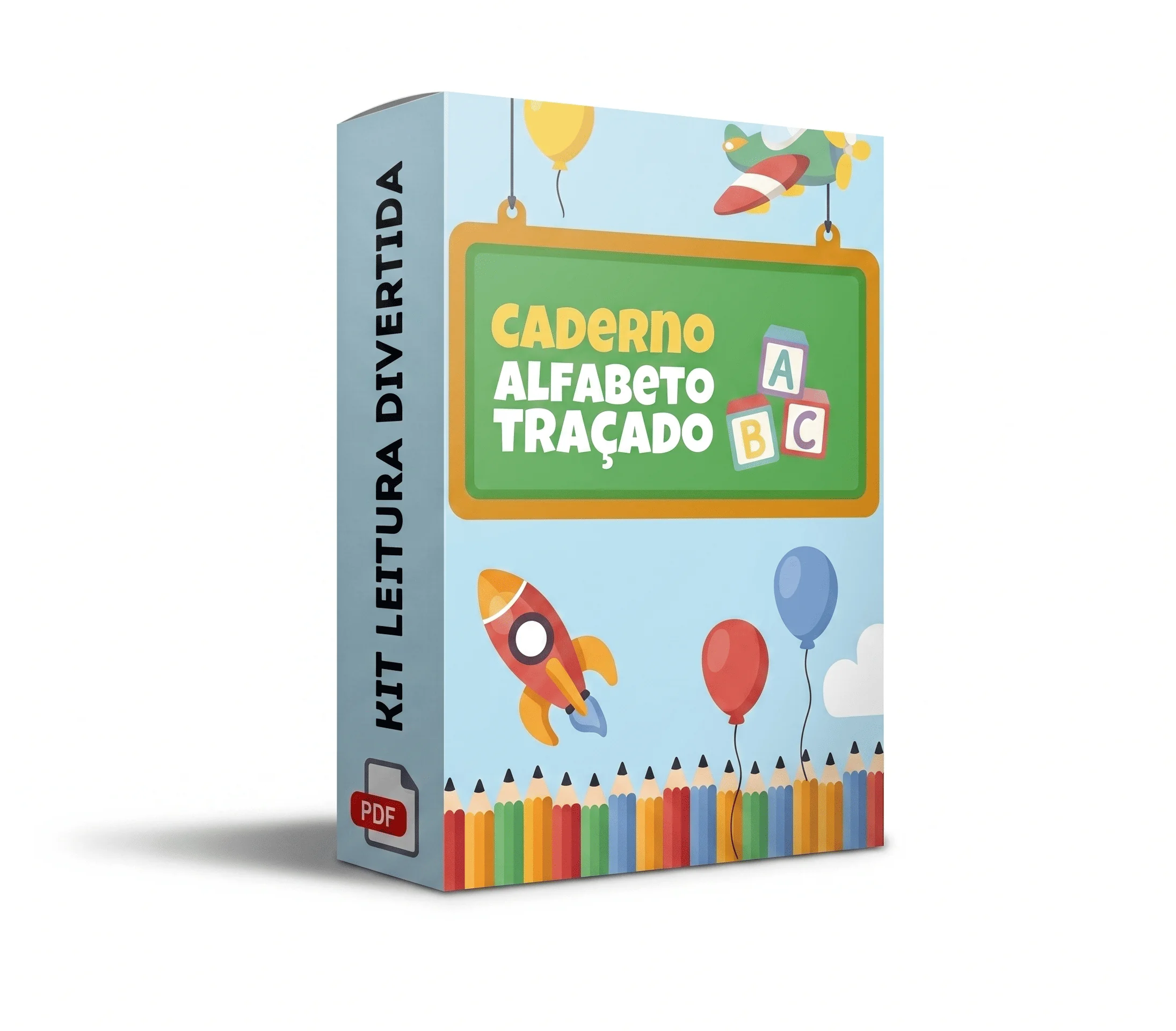 Caderno Alfabeto Traçado